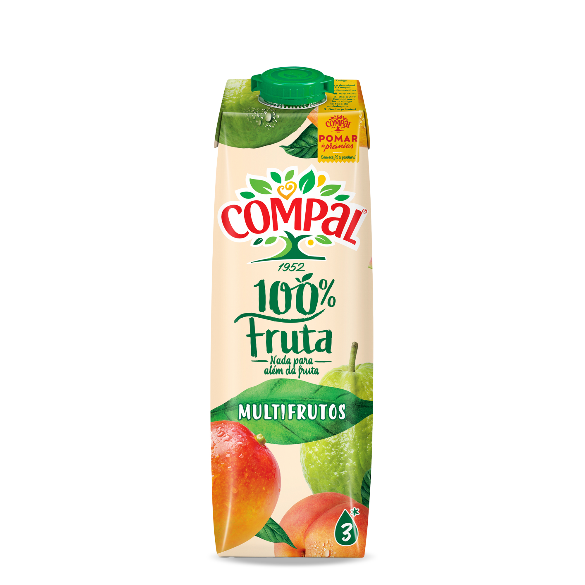 Compal 100% Fruta Multifrutos 1L