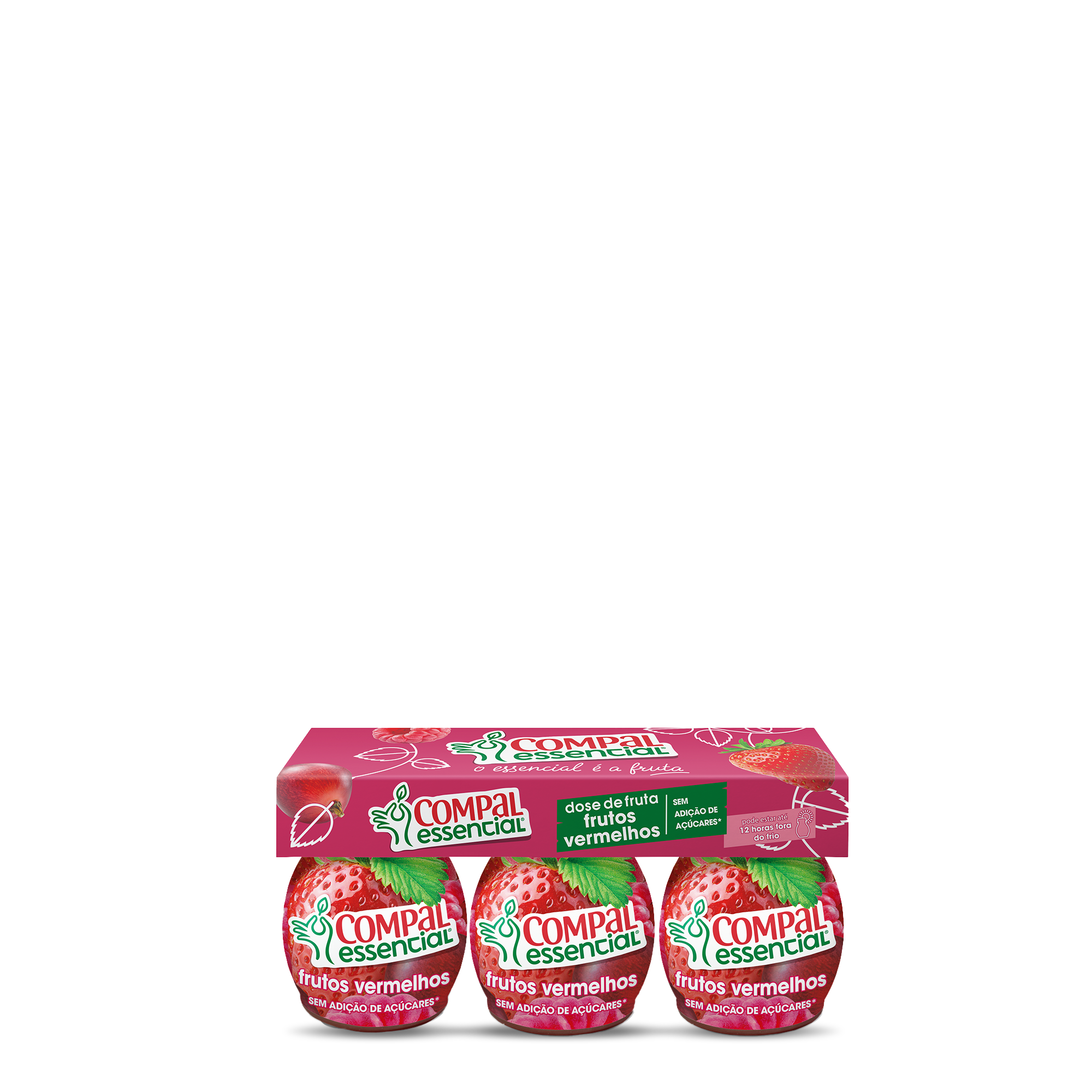 Compal Essencial Frutos Vermelhos 3x110 ml