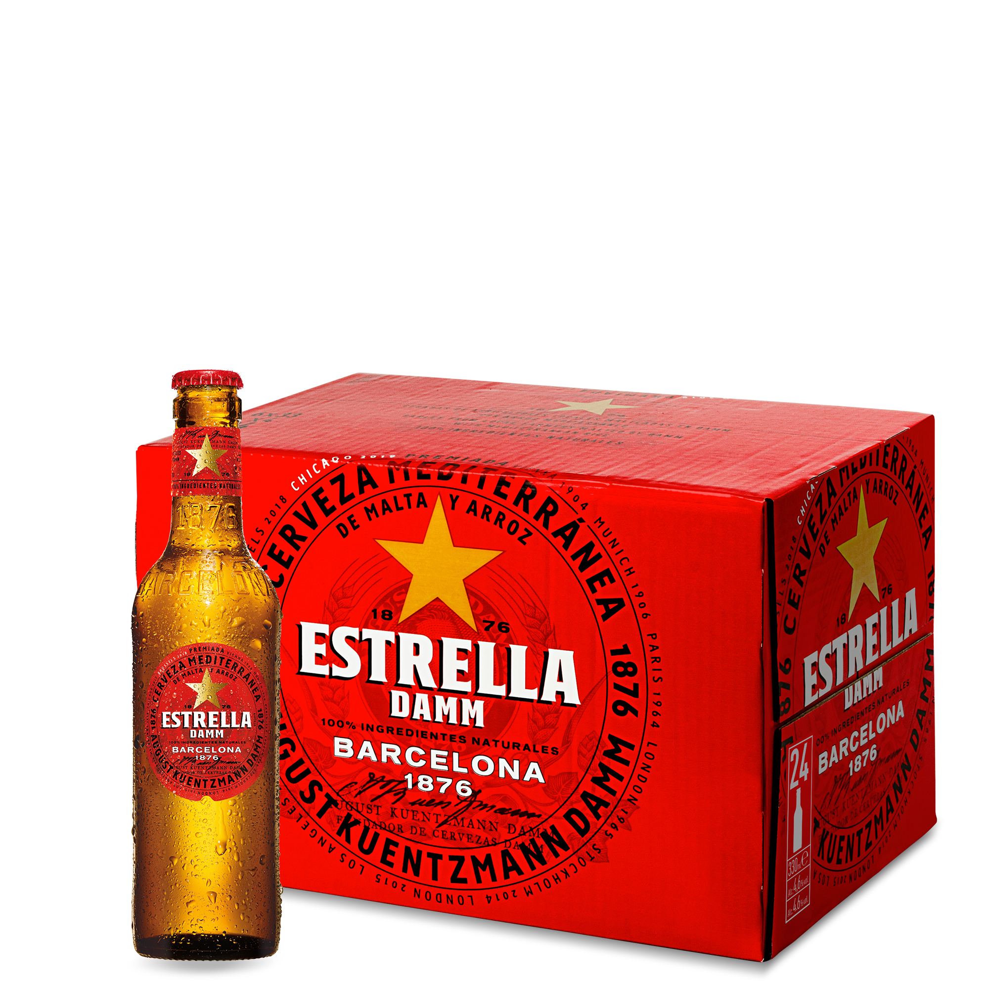Estrella Damm 24x0,33L