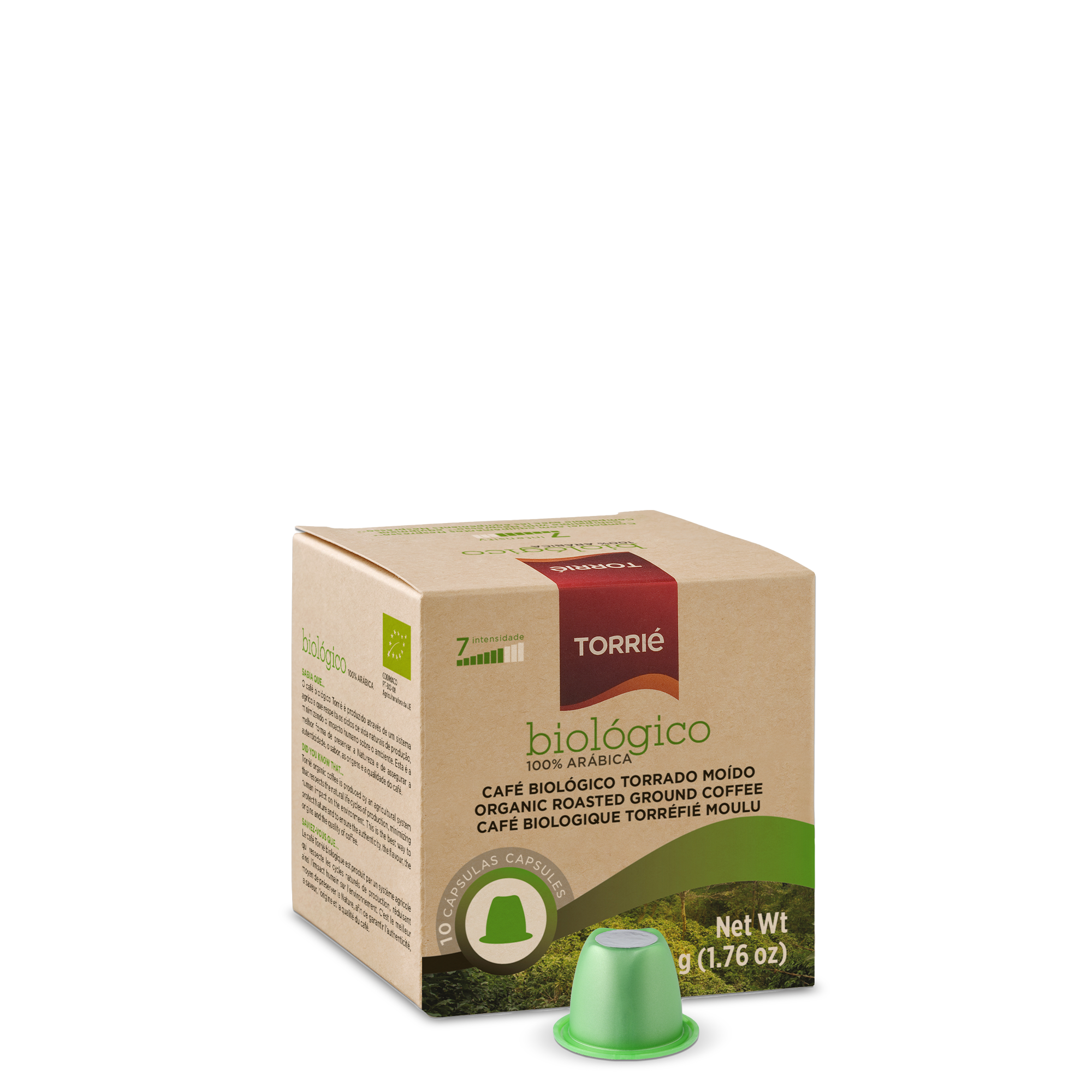 Café Torrié Biológico 10 Cápsulas